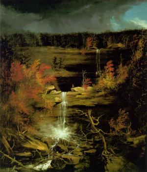 Thomas Cole : Falls of Kaaterskill